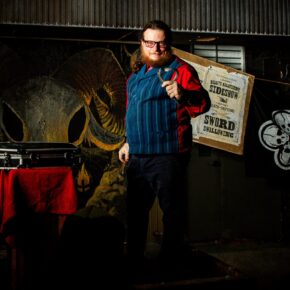 Haunted House Photo 08 - Sideshow Strongman