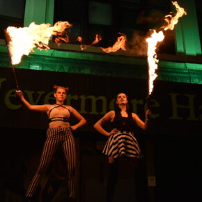 Haunted House Photo 14 - Fire Dancers