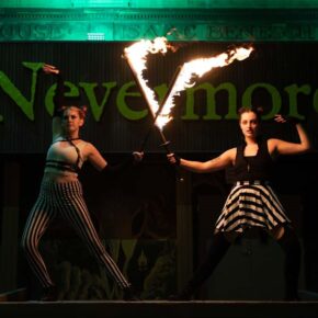 Haunted House Photo 17 - Fire Dancers